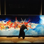 Création d'une toile par Karls - Evénement entreprise du 12 mai 2016