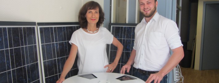Isabelle Galet-Coty, Présidente et Baptiste Hebert, Responsable Etudes et Production