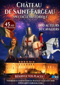 Affiche Saint-Fargeau 2026